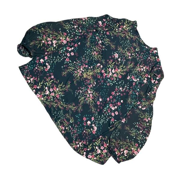 Well Worn Women's Floral Button Front Blouse Size 3X NWT - Picture 6 of 12